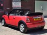 USED 2011 11 MINI CONVERTIBLE 1.6 ONE 2d 98 BHP LOW MILES & MOT UNTIL JUNE 2025!