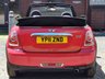 USED 2011 11 MINI CONVERTIBLE 1.6 ONE 2d 98 BHP LOW MILES & MOT UNTIL JUNE 2025!