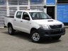 USED 2014 14 TOYOTA HI-LUX 2.5 ACTIVE 4X4 D-4D DCB 142 BHP Finished in WHITE with GREY CLOTH TRIM. This refined and rugged and very clean HI-LUX is the complete pick-up package. It is stylish, practical and capable of hauling huge loads. Features include, NO VAT, Cruise Control, Rear View Camera, B/Tooth and much more. Serviced at 38864 miles, 47292 miles ( inc Cam Belt Kit), 53187 miles, 66220 miles, 66638 miles (Dinitrol Underside Rust Protection Treatment) and serviced on arrival at 77078 miles.