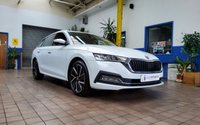 USED 2021 21 SKODA OCTAVIA 1.4 SE L TSI DSG 5d 202 BHP SAT NAV PART LEATHER HEATED SEATS PARKING SENSORS PLUGIN HYBRID 1 OWNER SERVICE HISTORY WARRANTY