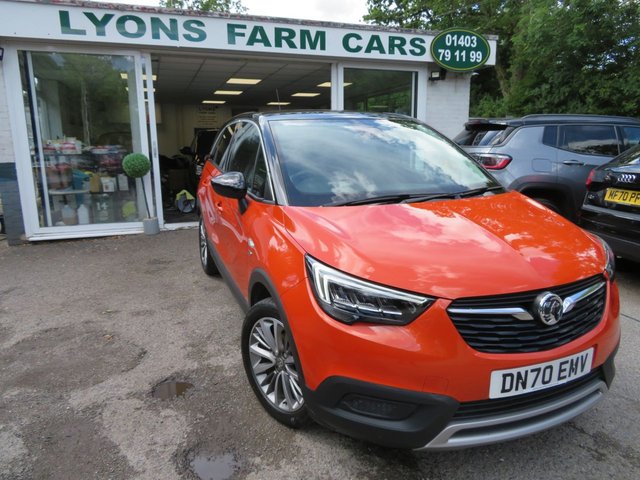 2020 70 Vauxhall Crossland X 1.2 GRIFFIN 5d 82 BHP