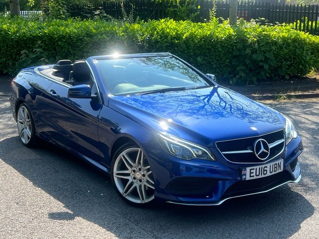 2016 16 Mercedes-Benz E-Class 2.1 E 220 D AMG LINE EDITION 2d 174 BHP