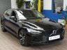 USED 2021 21 VOLVO V60 2.0 RECHARGE T6 R-DESIGN AWD 5d 337 BHP BIG SPEC 4WD SAT NAV LEATHER HEATED FRONT AND REAR SEATS HEATED STEERING REAR VIEW CAMERA ELECTRCI TAILGATE PARKING SENSORS 1 OWNER SERVICE HISTORY WARRANTY