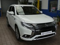 USED 2020 20 MITSUBISHI OUTLANDER 2.4 PHEV DYNAMIC 5d 222 BHP 4WD APP BASED SAT NAV LEATHER HEATED SEATS REAR VIEW CAMERA 1 OWNER SERVICE HISTORY WARRANTY