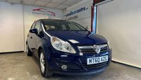 USED 2010 60 VAUXHALL CORSA 1.4 SE 5d 98 BHP LOW RATE FINANCE AVAILABLE +  FREE12 MONTH RAC MEMBERSHIP + RAC PLATINUM WARRANTY INCLUDED
