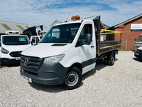 USED 2021 71 MERCEDES-BENZ SPRINTER 315 CDI PROGRESSIVE 3.5T TIPPER BODY DROPSIDE PICKUP  FINANCE PART EXCHANGE 