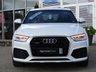 USED 2015 65 AUDI Q3 2.0 TDI QUATTRO S LINE PLUS 5d 148 BHP Finished in GLACIER WHITE with contrasting Black LEATHER / Alcantara trim. This fantastic, Audi Q3 is a upmarket, premium, compact SUV. It offers plenty of space, Great fun to drive and lots of high tech features. All at a very affordable price. Spec includes 19" Alloys, Leather/Alcantara, Sat Nav, Power Boot, Cruise Control, Park Sensors, Tinted windows, B/Tooth and much more. Serviced at 25772 miles, 31287 miles, 52990 miles, 63524 miles, 71321 miles, 78263 miles and at 83102 miles.