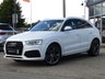 USED 2015 65 AUDI Q3 2.0 TDI QUATTRO S LINE PLUS 5d 148 BHP Finished in GLACIER WHITE with contrasting Black LEATHER / Alcantara trim. This fantastic, Audi Q3 is a upmarket, premium, compact SUV. It offers plenty of space, Great fun to drive and lots of high tech features. All at a very affordable price. Spec includes 19" Alloys, Leather/Alcantara, Sat Nav, Power Boot, Cruise Control, Park Sensors, Tinted windows, B/Tooth and much more. Serviced at 25772 miles, 31287 miles, 52990 miles, 63524 miles, 71321 miles, 78263 miles and at 83102 miles.