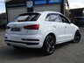 USED 2015 65 AUDI Q3 2.0 TDI QUATTRO S LINE PLUS 5d 148 BHP Finished in GLACIER WHITE with contrasting Black LEATHER / Alcantara trim. This fantastic, Audi Q3 is a upmarket, premium, compact SUV. It offers plenty of space, Great fun to drive and lots of high tech features. All at a very affordable price. Spec includes 19" Alloys, Leather/Alcantara, Sat Nav, Power Boot, Cruise Control, Park Sensors, Tinted windows, B/Tooth and much more. Serviced at 25772 miles, 31287 miles, 52990 miles, 63524 miles, 71321 miles, 78263 miles and at 83102 miles.