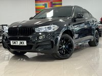 USED 2017 17 BMW X6 3.0 XDRIVE40D M SPORT 4d 309 BHP FULL HISTORY + BANG & OLUFSEN + STUNNING X6 40D + SURROUND VIEW!