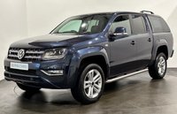 USED 2018 68 VOLKSWAGEN AMAROK 3.0 DC V6 TDI HIGHLINE 4MOTION 4d 222 BHP 1 Owner , High Specification Amorok 3.0 DC V6 TDI Highline 4 Motion , Strikiing Starlight Blue , Full Palladium Leather
