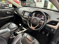USED 2015 65 JEEP CHEROKEE 2.0 M-JET LIMITED 5d 138 BHP REAR CAMERA+LEATHER+18" ALLOYS