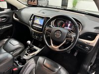 USED 2015 65 JEEP CHEROKEE 2.0 M-JET LIMITED 5d 138 BHP REAR CAMERA+LEATHER+18" ALLOYS