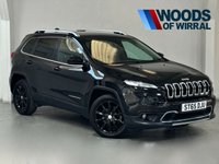 USED 2015 65 JEEP CHEROKEE 2.0 M-JET LIMITED 5d 138 BHP REAR CAMERA+LEATHER+18" ALLOYS