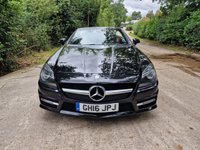 USED 2016 16 MERCEDES-BENZ SLK 2.1 SLK 250 D AMG SPORT 2d AUTO 201 BHP ZERO DEPOSIT FINANCE AVAILABLE