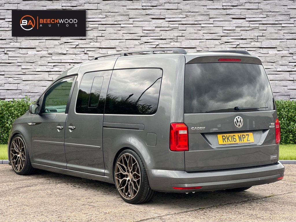 USED 2016 16 VOLKSWAGEN CADDY MAXI 2.0 C20 LIFE TDI 5d 101 BHP 7 SEATER / AUTO / DSG