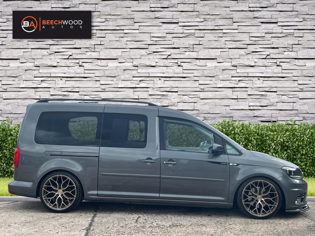 USED 2016 16 VOLKSWAGEN CADDY MAXI 2.0 C20 LIFE TDI 5d 101 BHP 7 SEATER / AUTO / DSG