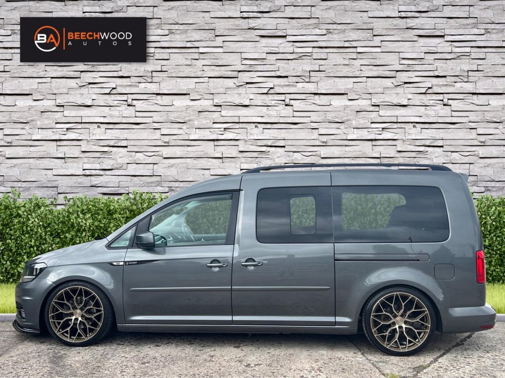 USED 2016 16 VOLKSWAGEN CADDY MAXI 2.0 C20 LIFE TDI 5d 101 BHP 7 SEATER / AUTO / DSG