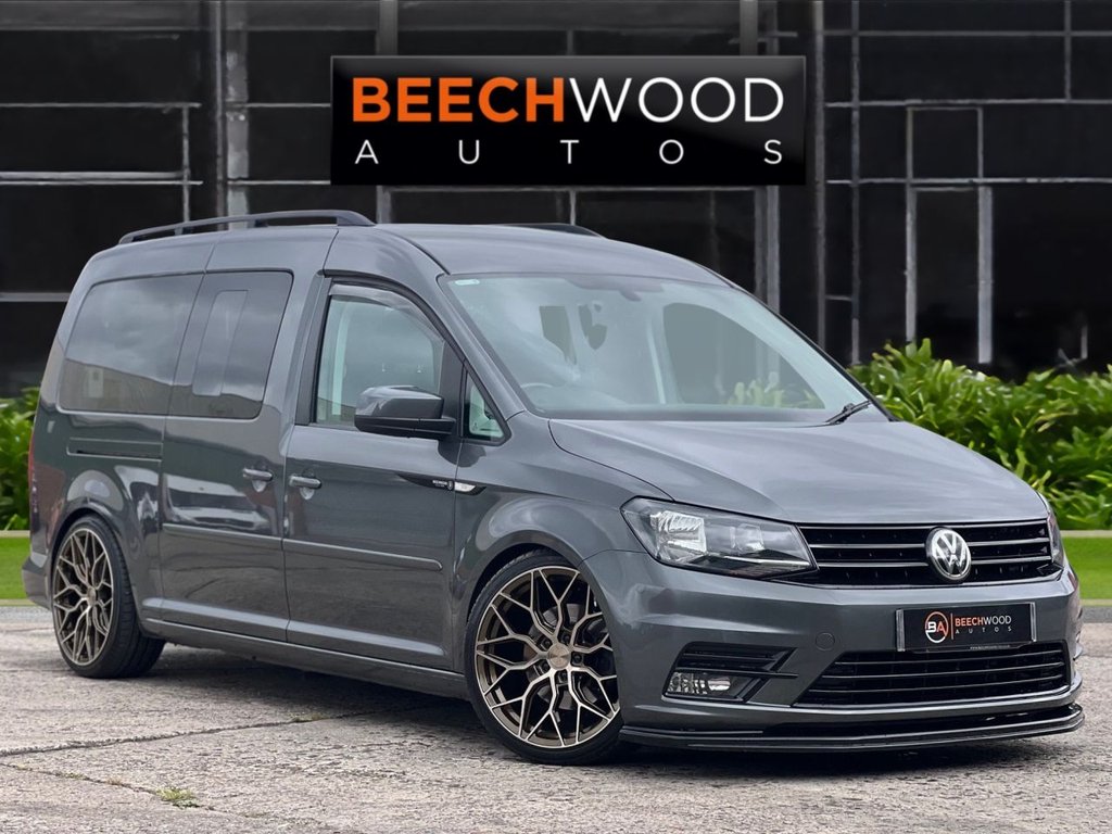 USED 2016 16 VOLKSWAGEN CADDY MAXI 2.0 C20 LIFE TDI 5d 101 BHP 7 SEATER / AUTO / DSG