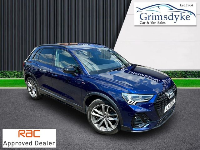 2021 71 Audi Q3 1.5 TFSI S LINE BLACK EDITION MHEV 5d 148 BHP