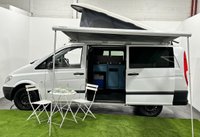 USED 2010 10 MERCEDES-BENZ VITO CAMPER VAN 2.1 111 CDI LONG SWB 116 BHP 4 Berth Pop up roof, Fold Out Awning