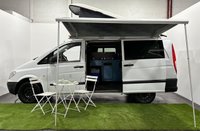 USED 2010 10 MERCEDES-BENZ VITO CAMPER VAN 2.1 111 CDI LONG SWB 116 BHP 4 Berth Pop up roof, Fold Out Awning