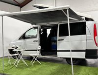 USED 2010 10 MERCEDES-BENZ VITO CAMPER VAN 2.1 111 CDI LONG SWB 116 BHP 4 Berth Pop up roof, Fold Out Awning