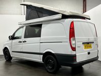 USED 2010 10 MERCEDES-BENZ VITO CAMPER VAN 2.1 111 CDI LONG SWB 116 BHP 4 Berth Pop up roof, Fold Out Awning