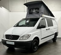 USED 2010 10 MERCEDES-BENZ VITO CAMPER VAN 2.1 111 CDI LONG SWB 116 BHP 4 Berth Pop up roof, Fold Out Awning