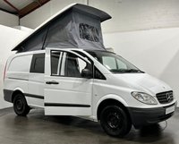 USED 2010 10 MERCEDES-BENZ VITO CAMPER VAN 2.1 111 CDI LONG SWB 116 BHP 4 Berth Pop up roof, Fold Out Awning