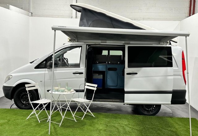 2010 10 Mercedes-Benz Vito Camper Van 2.1 111 CDI LONG SWB 116 BHP