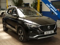 USED 2021 21 MG MG ZS EXCLUSIVE 5d 141 BHP FULL MG SERVICE HISTORY MG WARRANTY TILL JUNE 2028 ZERO ROAD TAX FULLY LOADED PAN SUNROOF SAT NAV LEATHER HEATED SEATS REAR VIEW CAMERA CRUISE CONTROL PARKING SENSORS 1 OWNER