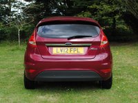 USED 2012 12 FORD FIESTA 1.4 ZETEC 16V 5d 96 BHP www.suffolkcarcentre.co.uk - Located at Ilketshall