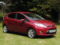 USED 2012 12 FORD FIESTA 1.4 ZETEC 16V 5d 96 BHP www.suffolkcarcentre.co.uk - Located at Ilketshall
