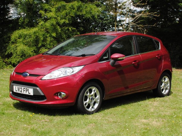 2012 12 Ford Fiesta 1.4 ZETEC 16V 5d 96 BHP