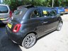 USED 2020 20 FIAT 500C 0.9 CONVERTIBLE TWINAIR STAR 2d 85 BHP NEW SHAPE Only 2,509 miles from new by One Owner! Convertible, Just Serviced, NEW MOT
