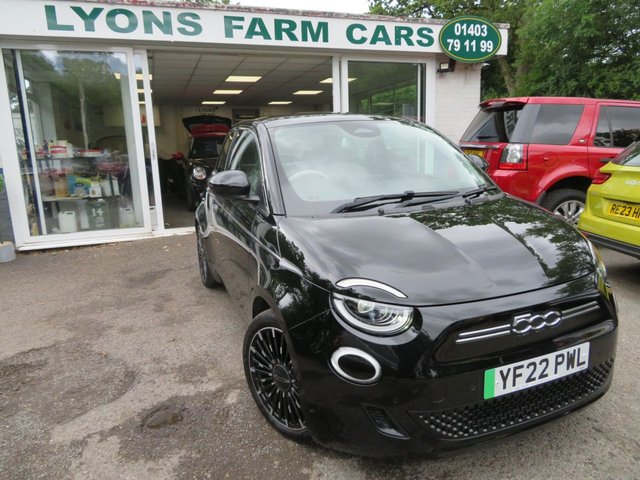 2022 22 Fiat 500e LA PRIMA 3d 117 BHP ALL ELECTRIC AUTOMATIC *£1,000+ EXTRAS INC. WINTER PACK*