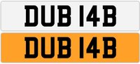 USED NUMBER PLATE PLATE 
