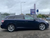 USED 2009 09 TOYOTA AVENSIS 2.2 T4 D-CAT 5d 148 BHP THIS CAR COMES WITH 6 MONTHS WARRANTY, BREAKDOWN COVER AND RECOVERY. ++  FRONT AND REAR PARKING SENSORS +  REVERSE CAMERA +    FULLY ELECTRIC SEATS +  LUMBAR SUPPORT +  MEMORY SEATS +  FRONT HEATED SEATS +  FULL LEATHER SEATS +  VOICE ACTIVATION +  BLUETOOTH CONNECTION +  AUX OCNNECTION +  SAT NAVIGATION +  CRUISE CONTROL +  TRACTION CONTROL +  AUTO SIDE MIRRORS +  DUAL ZONE CLIMATE CONTROL +  TRACTION CONTROL +  BENDING HEADLIOGHTS +  AUTO HEADLIGHTS +  17 INCH ALLOY WHEELS