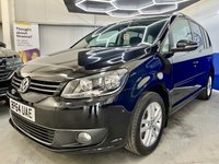 USED 2015 64 VOLKSWAGEN TOURAN 1.6 TDI SE MPV 5dr Diesel Manual Euro 5 (105 ps) Full Main Dealer Service History, Front And Rear Parking Sensors, DAB Radio