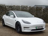 USED 2021 21 TESLA Model 3 PERFORMANCE AWD 4d 502 BHP 