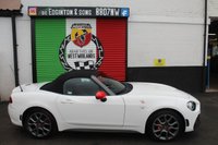 USED 2018 68 ABARTH 124 1.4 SPIDER MULTIAIR 2d 168 BHP VIEW AND RESERVE ONLINE OR CALL 01527-853940 FOR MORE INFO.