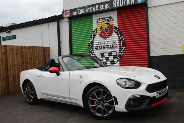 2018 68 Abarth 124 1.4 SPIDER MULTIAIR 2d 168 BHP