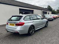 USED 2016 16 BMW 3 SERIES 3.0 335D XDRIVE M SPORT TOURING 5d AUTO 308 BHP DAKOTA LEATHER*HIGH BEAM ASSIST*