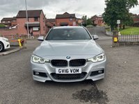 USED 2016 16 BMW 3 SERIES 3.0 335D XDRIVE M SPORT TOURING 5d AUTO 308 BHP DAKOTA LEATHER*HIGH BEAM ASSIST*