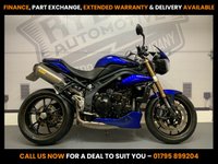 USED 2014 14 TRIUMPH SPEED TRIPLE 1050 ABS - BUY ONLINE 24 HRS A DAY - FINANCE AVAILABLE - ALL TYPES OF CREDIT ACCEPTED WITH ARROW TWIN EXHAUSTS