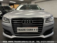 USED 2015 65 AUDI A8 3.0 TDI QUATTRO SPORT 4d 258 BHP UK DELIVERY FLAT FEE &pound;175 (SUBJECT TO DEAL) *OVER 100 IMAGES ON OUR WEBSITE*BESPOKE FINANCE ARRANGED*PART EXCHANGE WELCOME*ALL VEHICLES HPI CLEAR