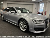 USED 2015 65 AUDI A8 3.0 TDI QUATTRO SPORT 4d 258 BHP UK DELIVERY FLAT FEE &pound;175 (SUBJECT TO DEAL) *OVER 100 IMAGES ON OUR WEBSITE*BESPOKE FINANCE ARRANGED*PART EXCHANGE WELCOME*ALL VEHICLES HPI CLEAR