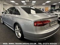 USED 2015 65 AUDI A8 3.0 TDI QUATTRO SPORT 4d 258 BHP UK DELIVERY FLAT FEE &pound;175 (SUBJECT TO DEAL) *OVER 100 IMAGES ON OUR WEBSITE*BESPOKE FINANCE ARRANGED*PART EXCHANGE WELCOME*ALL VEHICLES HPI CLEAR