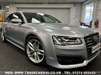 USED 2015 65 AUDI A8 3.0 TDI QUATTRO SPORT 4d 258 BHP UK DELIVERY FLAT FEE &pound;175 (SUBJECT TO DEAL) *OVER 100 IMAGES ON OUR WEBSITE*BESPOKE FINANCE ARRANGED*PART EXCHANGE WELCOME*ALL VEHICLES HPI CLEAR
